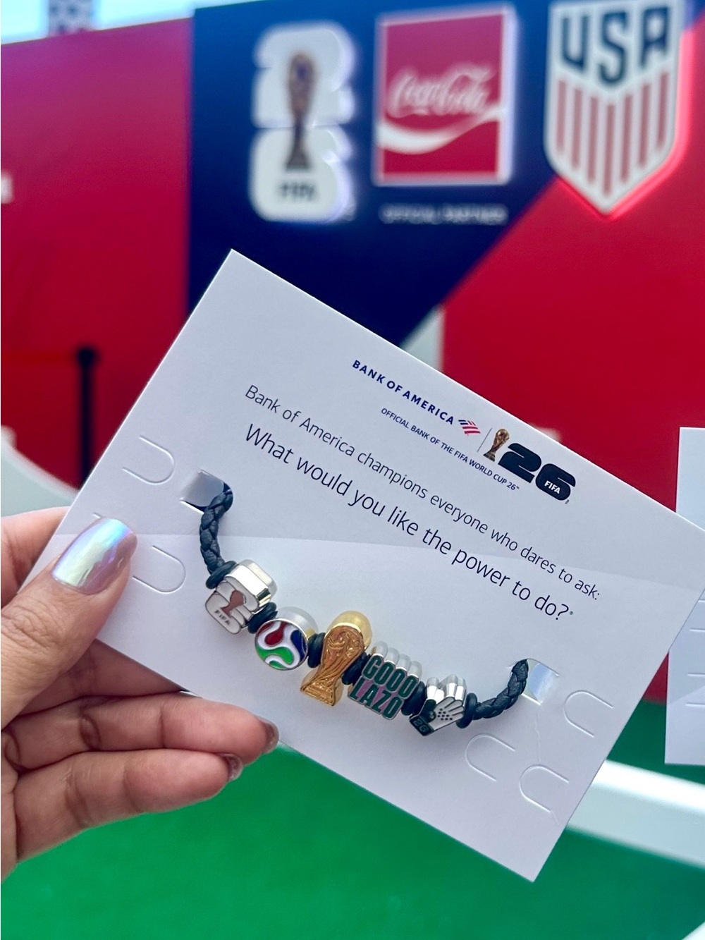 FIFA World Cup 2026 Charm Bracelet with charms